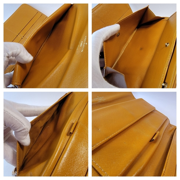 LOUIS VUITTON Monogram Mini Porte Tresor International Long Beige Trifold Wallet - Picture 6 of 12